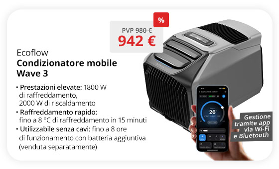 Condizionatore mobile Ecoflow Wave 3