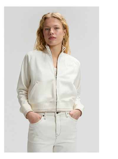 Relaxed Zip Up Sweatshirt