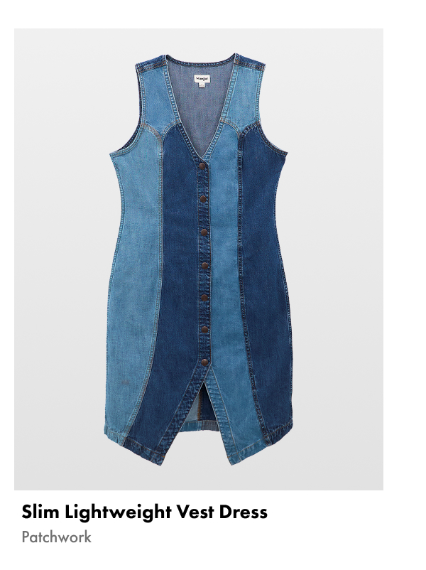 Slim Lightweight Vest Dress