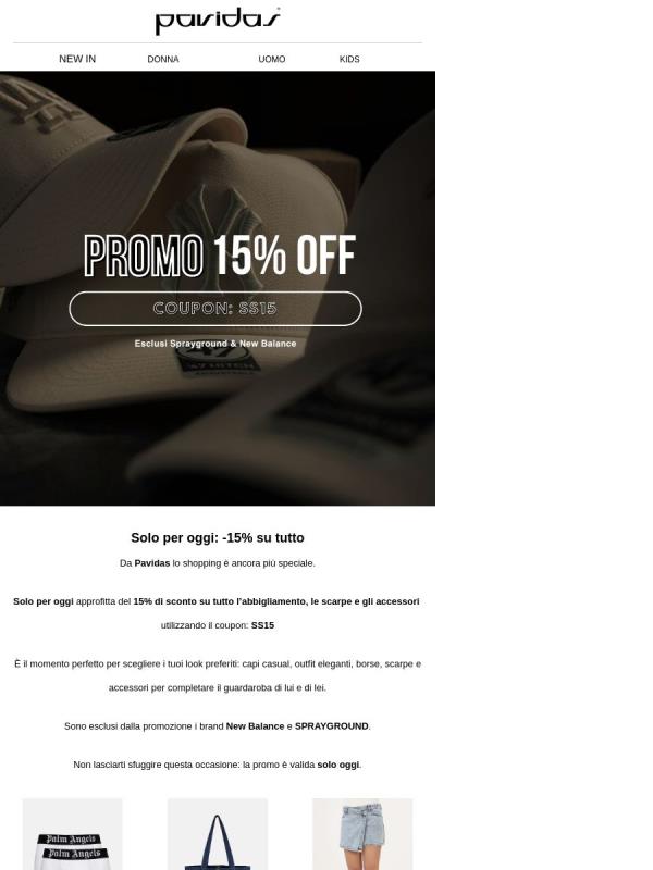PROMO: 15% OFF🛍️