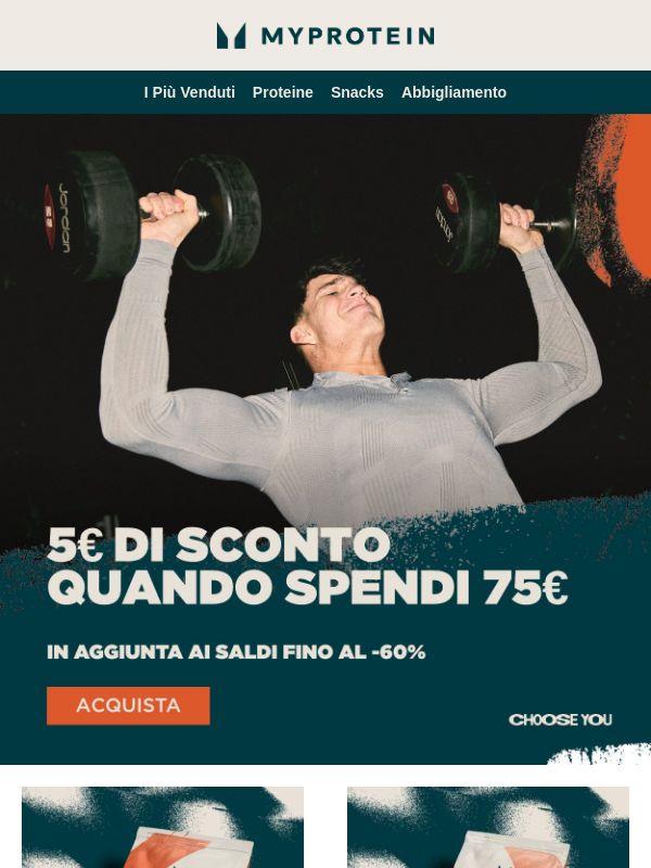 Ultima Chance per avere 5€ di Sconto 🙌