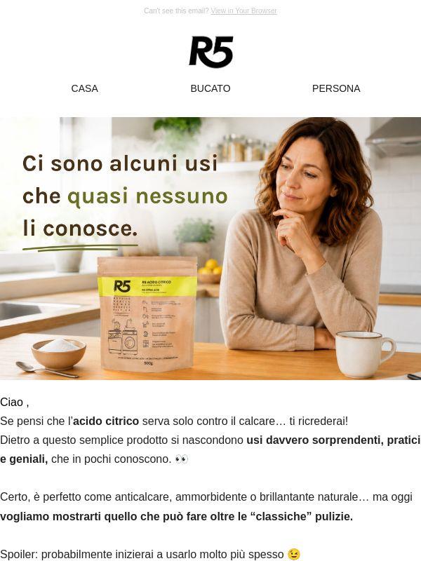 Il segreto dell’acido citrico  👀