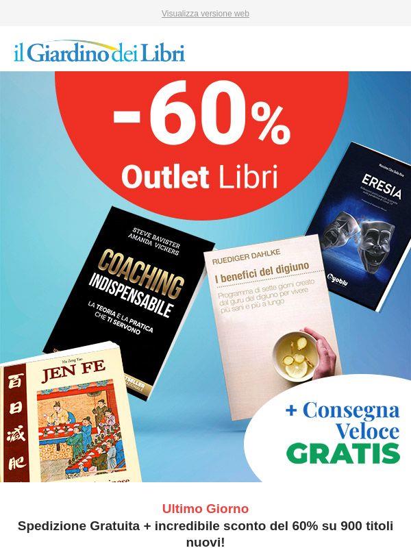 (ULTIMO GIORNO) Spedizione GRATIS + incredibile SCONTO del 60% su oltre 900 libri