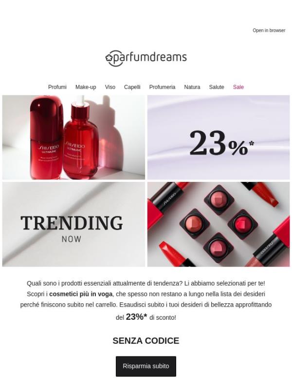-23% sui trend del momento: è tempo di nuovi prodotti preferiti 💄