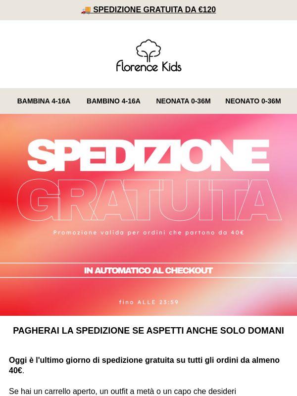 ⏳ SPEDIZIONE GRATUITA: ULTIME ORE A DISPOSIZIONE