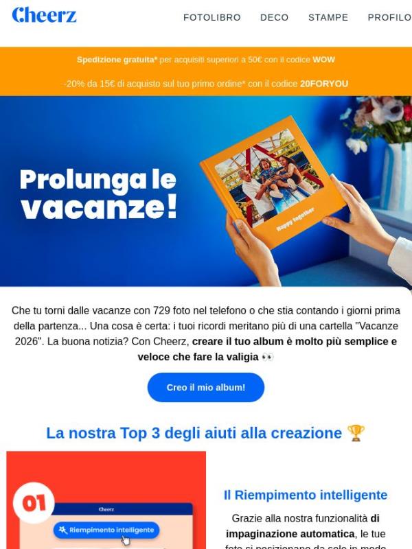 E se il tuo album fosse pronto in pochi minuti?
