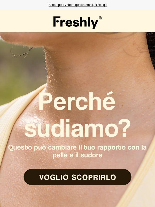 Il sudore non ha odore! 😏 Quindi...