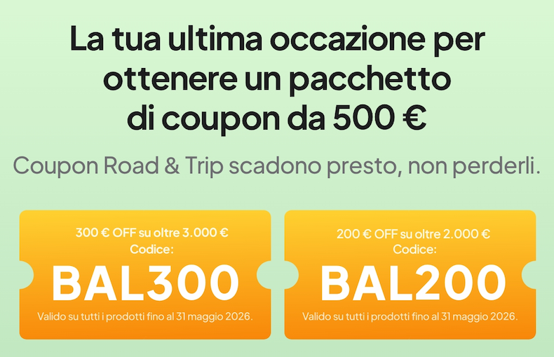 BLUETTI Road&trip Saldi