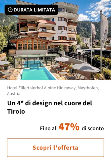 Un 4* di design nel cuore del Tirolo