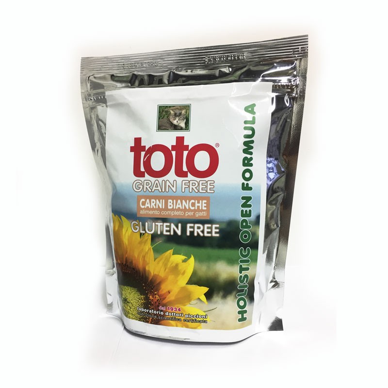 Toto Holistic Grain Free Gatto Carni Bianche - 4 Kg