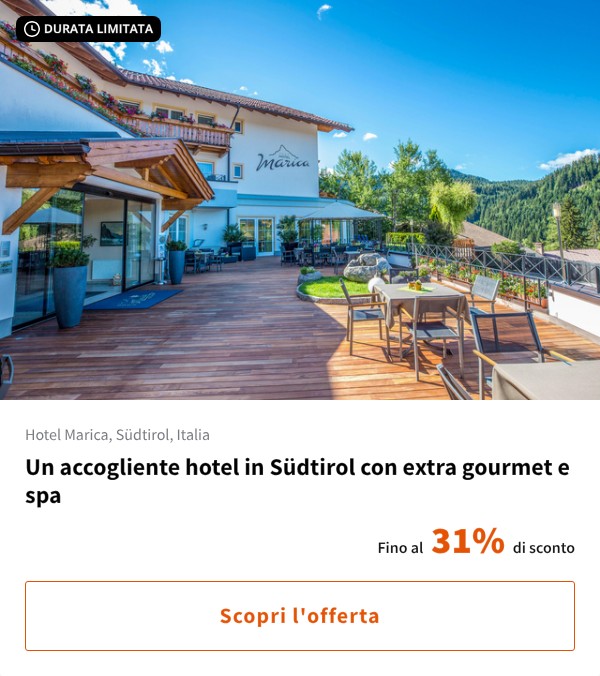 Un accogliente hotel in Südtirol con extra gourmet e spa