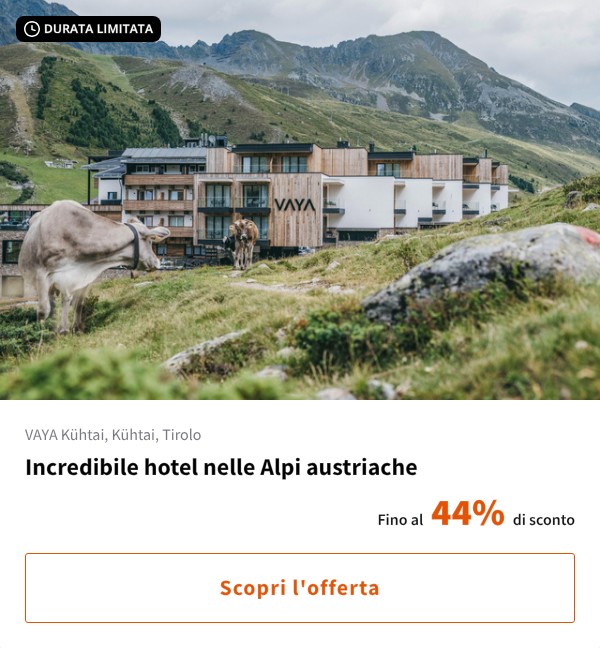 Incredibile hotel nelle Alpi austriache