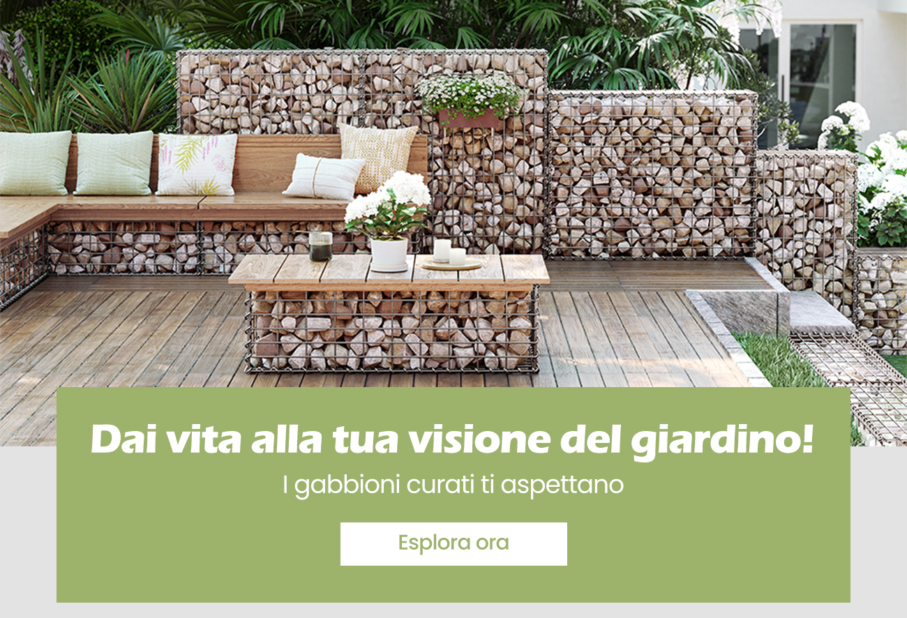 Dai vita alla tua visione del giardino!