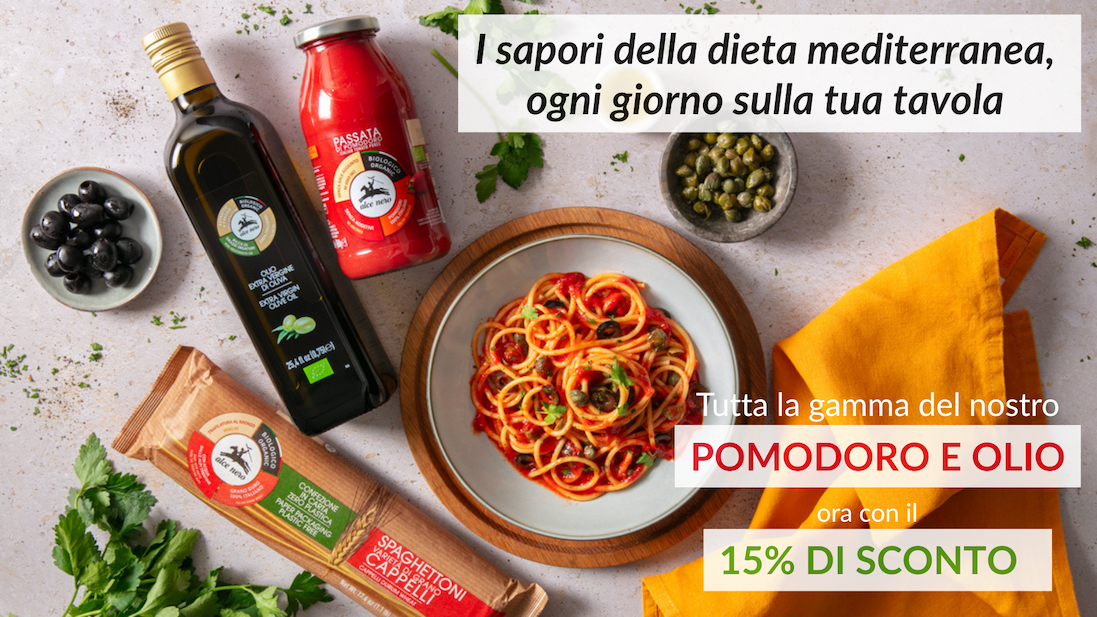 Promo pomodoro e olio: -15%