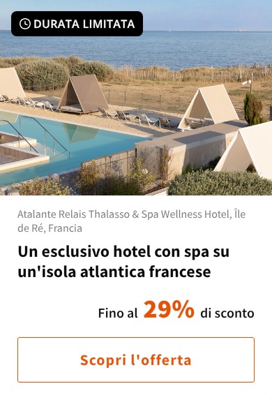 Un esclusivo hotel con spa su un'isola atlantica francese