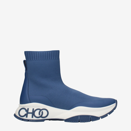 Jimmy Choo Ankle Boots Men Fabric Blue/Denim