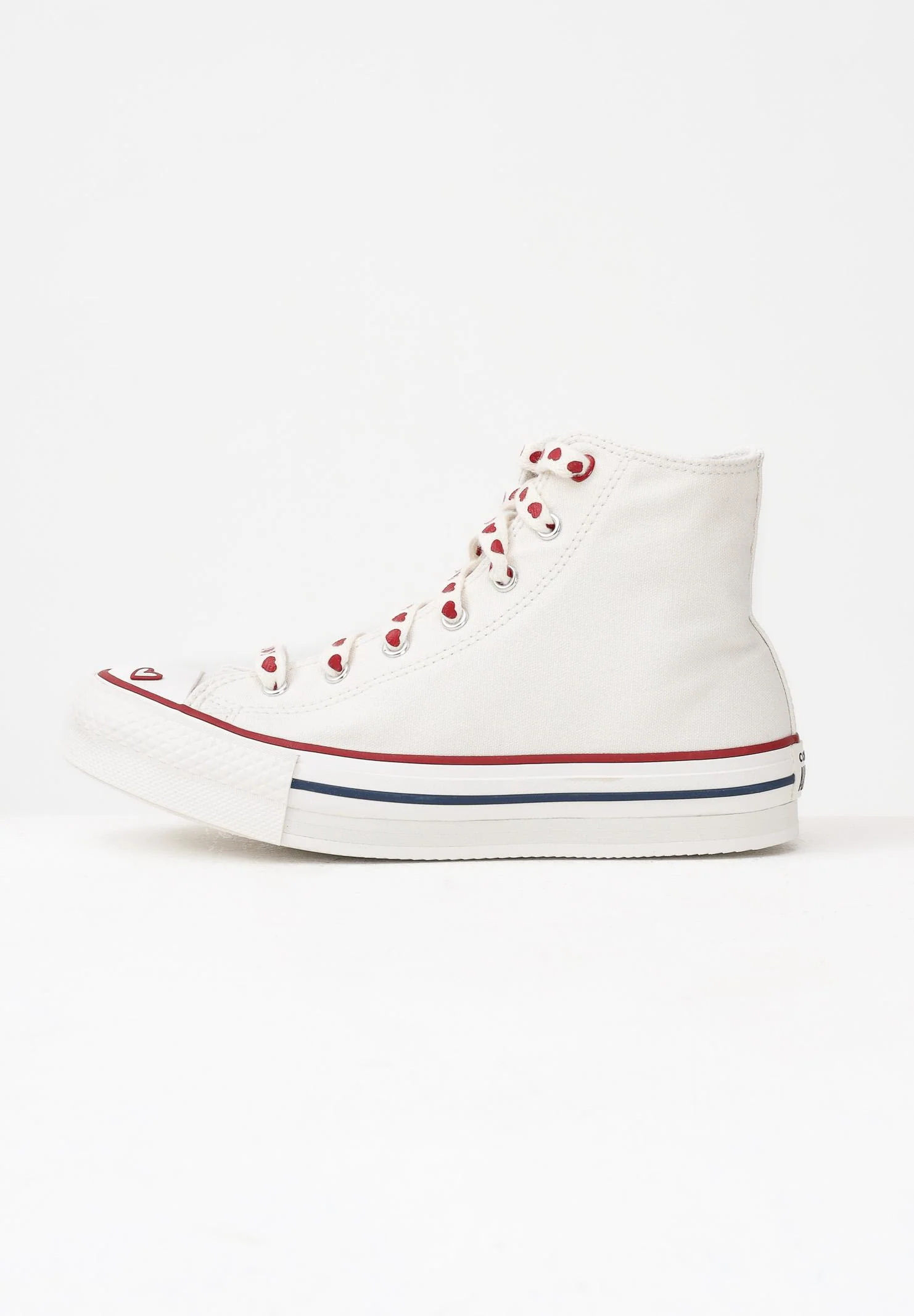 Image of CONVERSE Sneakers Chuck Taylor All Star Lift Platform Valentine's Day panna da donna