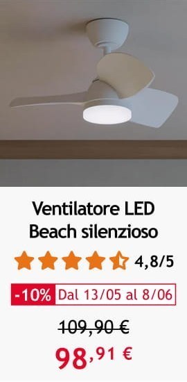 Ventilatore LED 98,91 &euro;