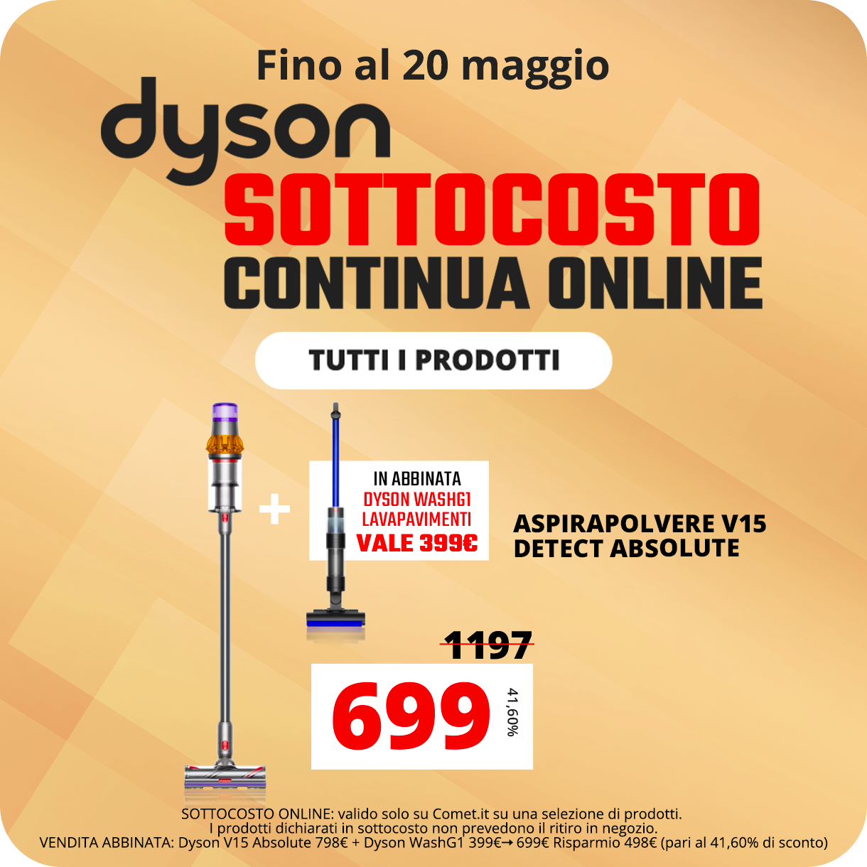Dyson Sottocosto Online