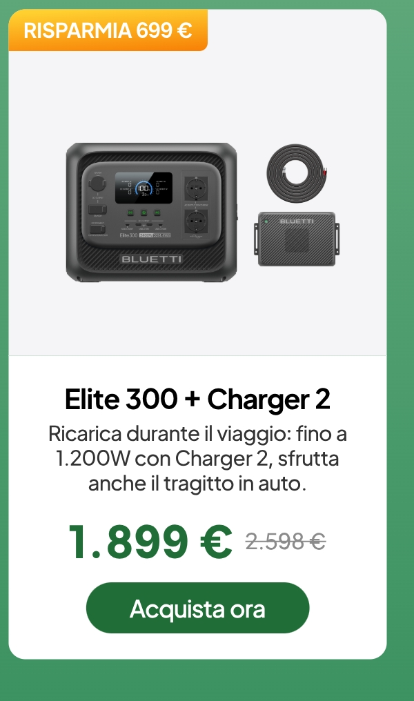 BLUETTI Elite 300 + Charger 2