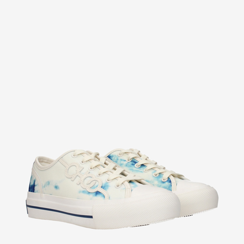 Jimmy Choo Sneakers Women Fabric Beige/Denim