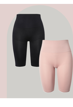 Pantaloncini modellanti senza cuciture lunghi fino al ginocchio