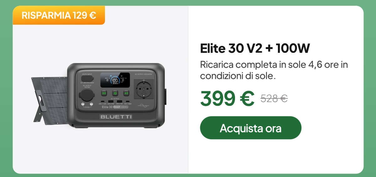 BLUETTI Elite 30 V2+100W