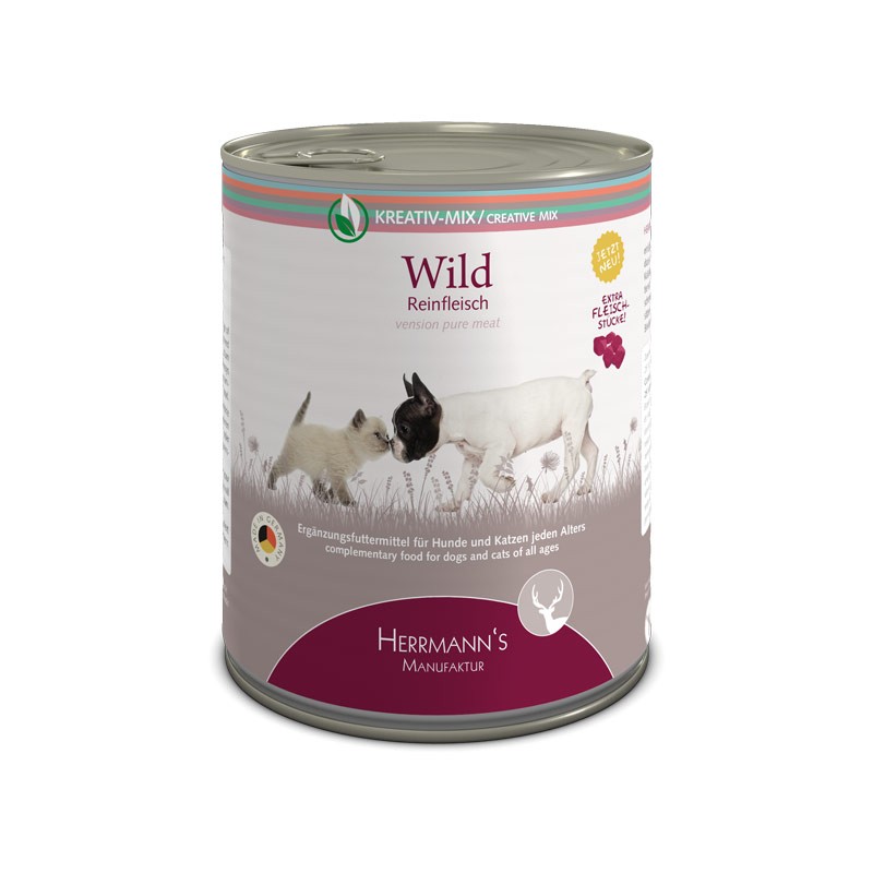 Herrmann's Creative Mix Cervo Puro Umido - 800 g, Singola