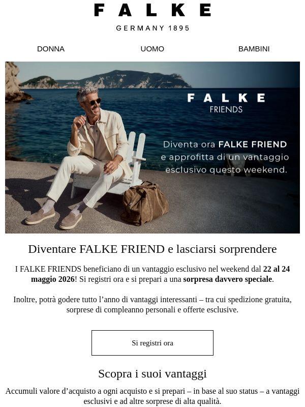 Una sorpresa speciale per i FALKE FRIENDS!