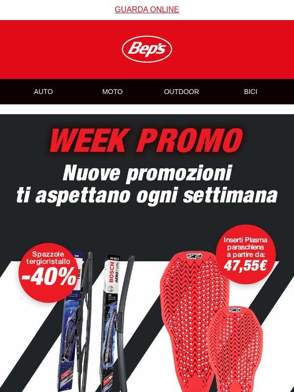 🔧 Manutenzione auto e protezioni moto: Scopri la PROMO WEEK