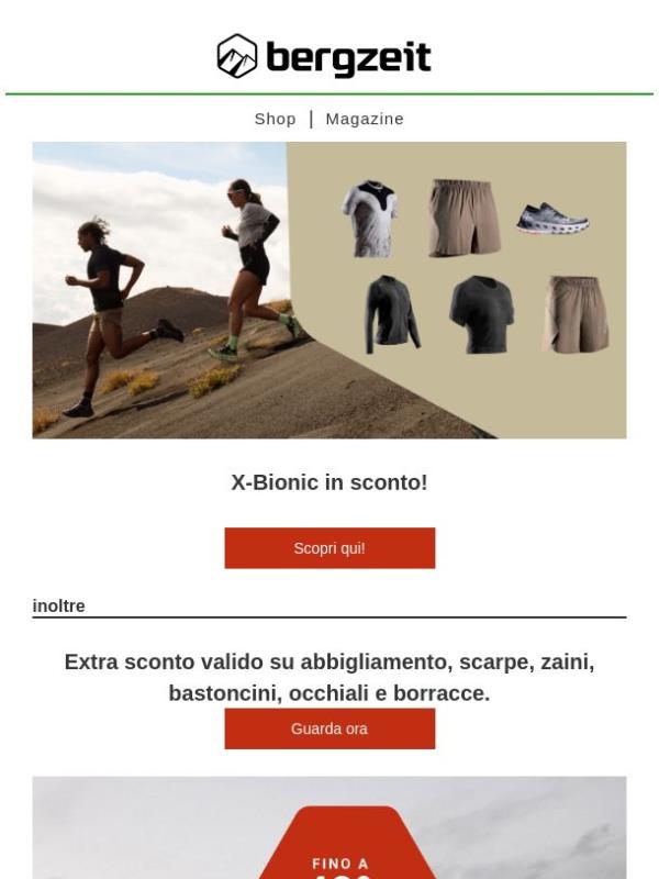 🔴 X-Bionic in sconto!