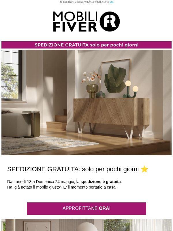 ⏰ Spedizione gratuita: solo fino al 24 maggio!