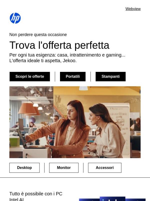 Scegli la tecnologia che fa per te!