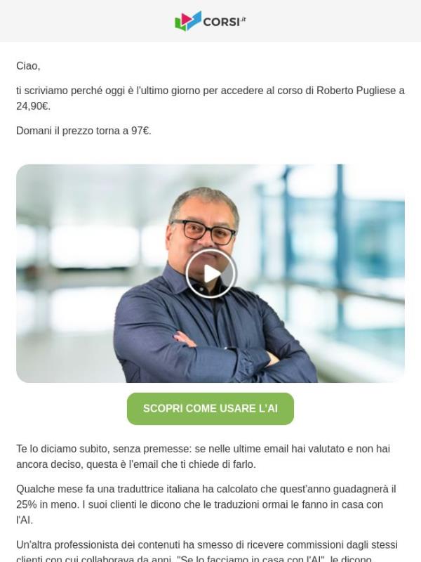 Chiude stasera (e perché vale farlo oggi)