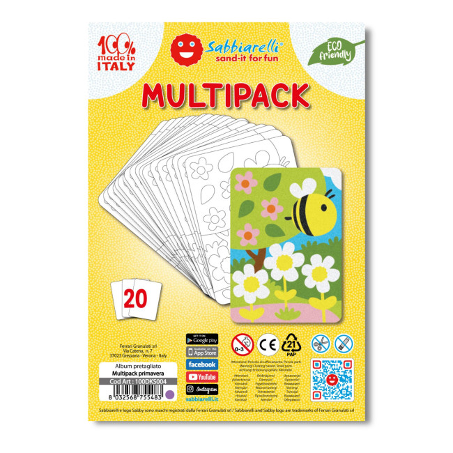 L'immaigne mostra il multipack primavera