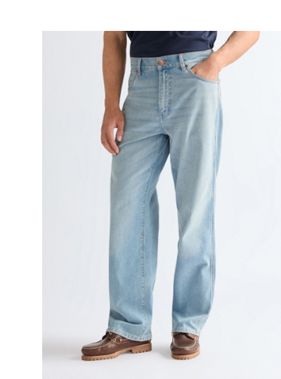 Loose Straight Lightweight Jean