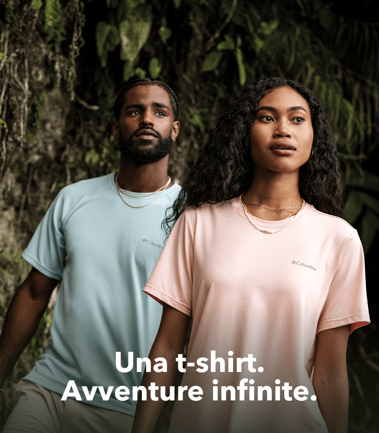 Una t-shirt.Avventure infinite.