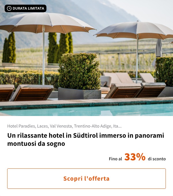 Un rilassante hotel in Südtirol immerso in panorami montuosi da sogno