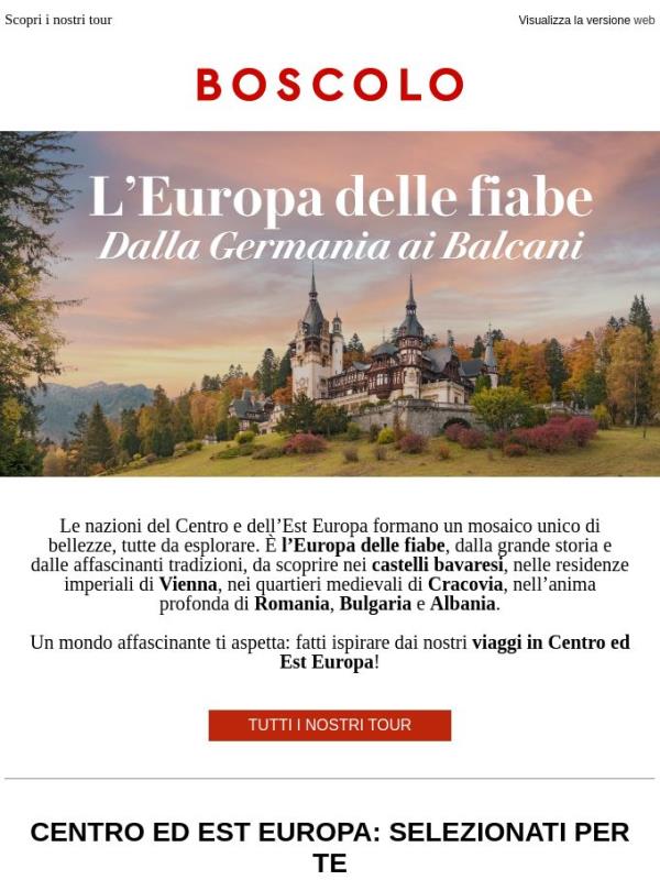 L’Europa delle fiabe ti aspetta