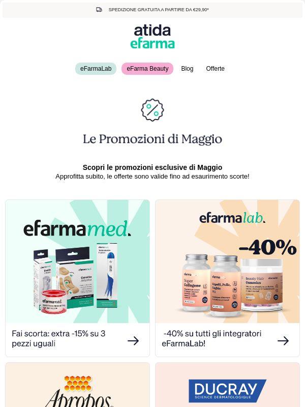 🌼 Scopri le promozioni esclusive di Maggio!