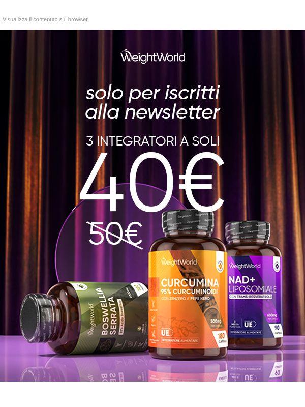 Jekoo, Sei Iscritto E Risparmi Di Più: 3 Integratori A 40€