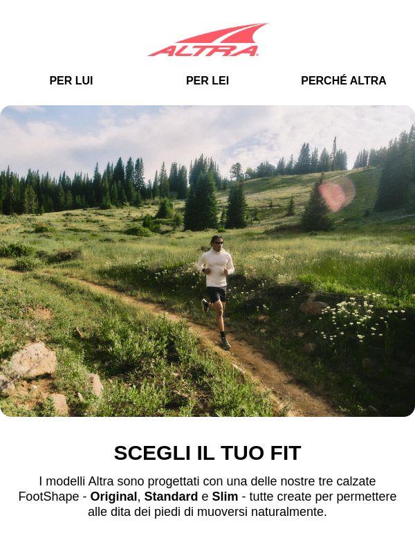 Trova il fit Altra giusto per te 👟