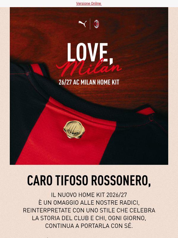 Il nuovo Home Kit 2026/27 è disponibile in pre-order