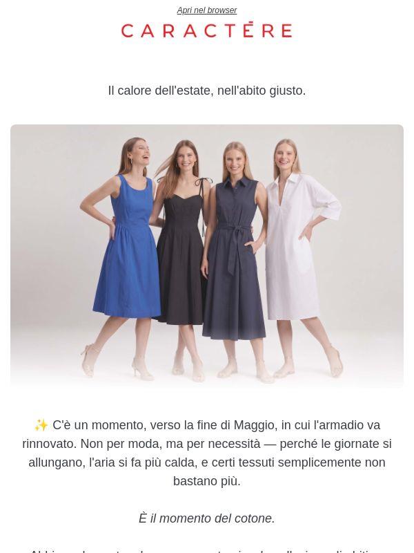 Nuovi Abiti 100% Cotone