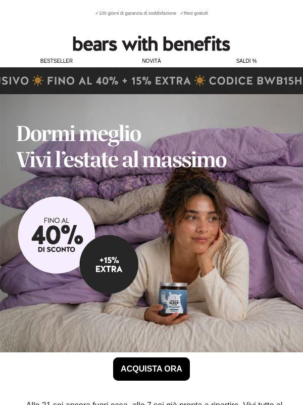 Le belle giornate iniziano dal buon sonno 🌙