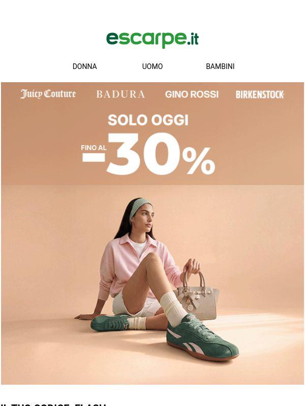 🚨 FLASH SALE: fino al -30%