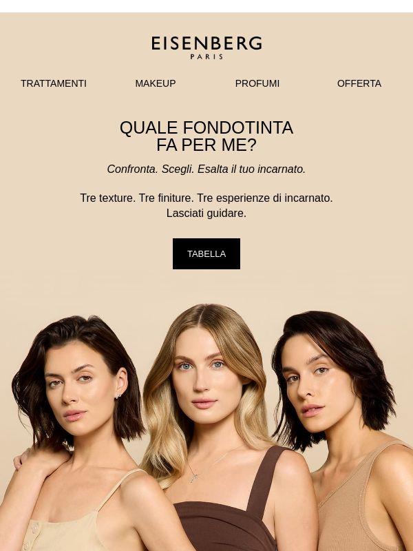 Qual è il fondotinta giusto per te?