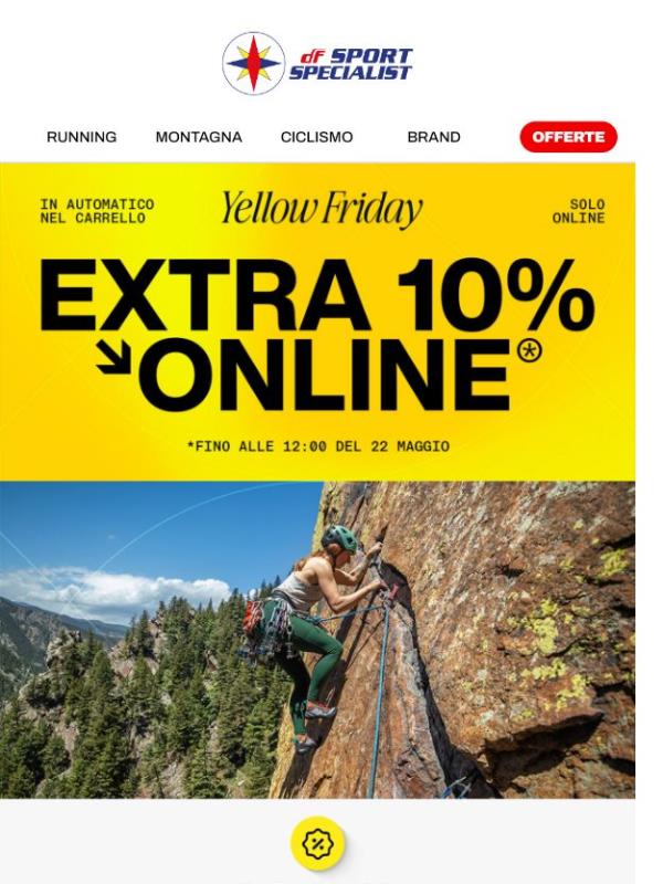 Yellow Friday ☀️ Extra 10% Online
