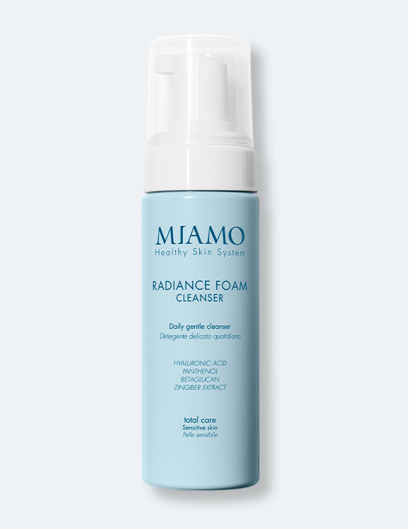 radiance foam cleanser