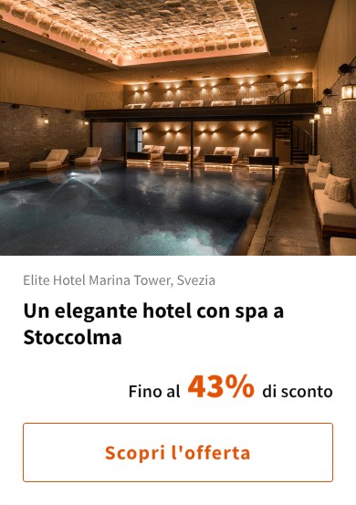 Un elegante hotel con spa a Stoccolma